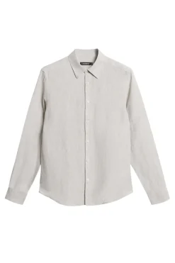 Slim LS Linen Melange Shirt|J.Lindeberg Outlet