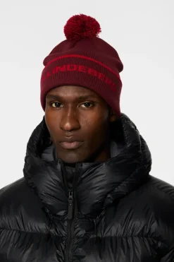 Stripe Beanie|J.Lindeberg Clearance