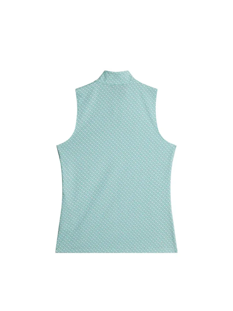 Tiana Print Sleeveless Top|J.Lindeberg Outlet