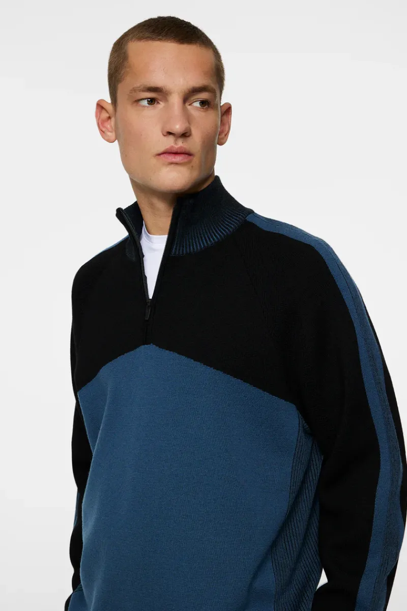Tim Tech Knit Quarter Zip|J.Lindeberg Hot