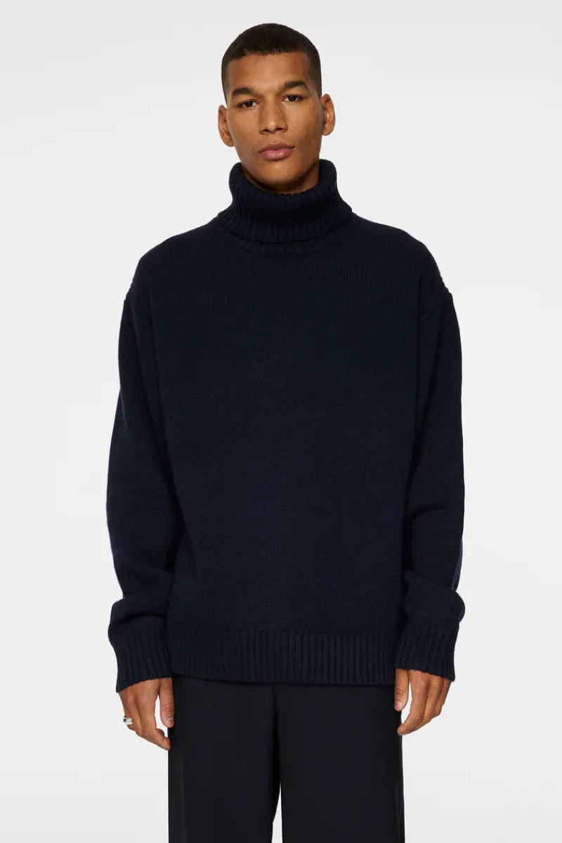 Todd Heavy Knit Turtleneck|J.Lindeberg Discount