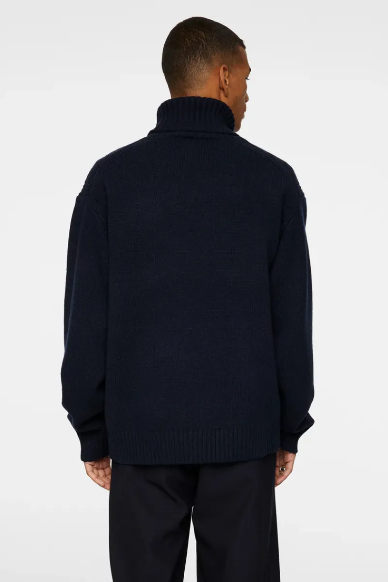 Todd Heavy Knit Turtleneck|J.Lindeberg Discount
