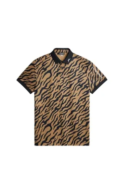 Tour Tech Print Polo|J.Lindeberg
