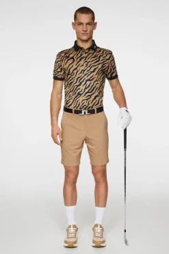 Tour Tech Print Polo|J.Lindeberg