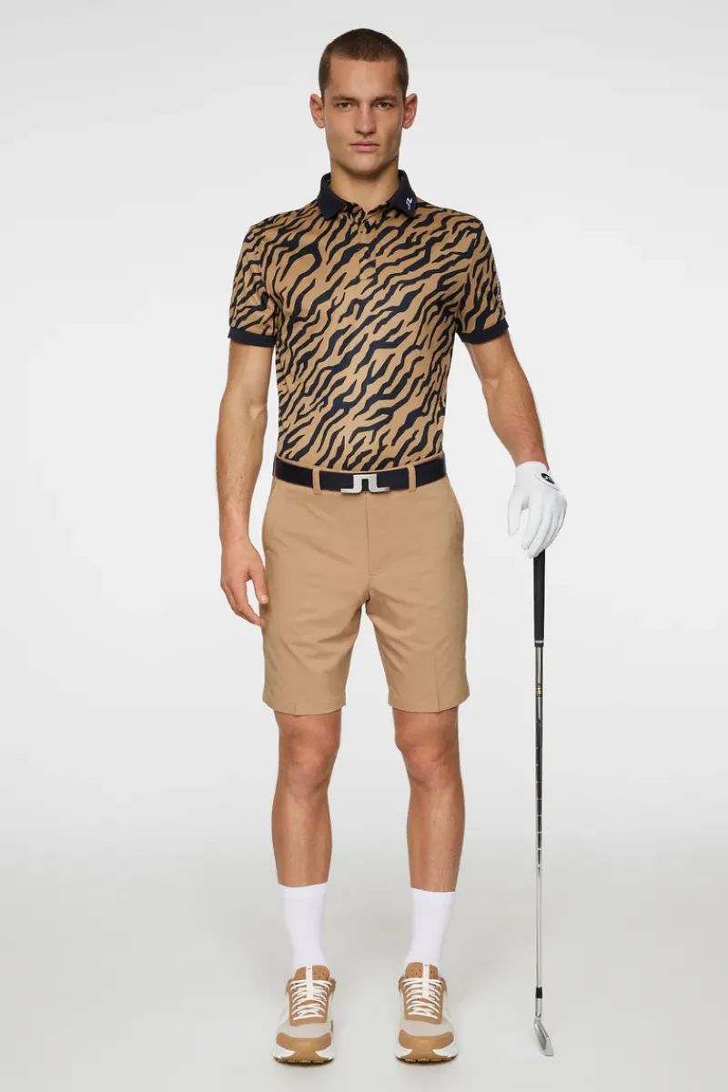 Tour Tech Print Polo|J.Lindeberg