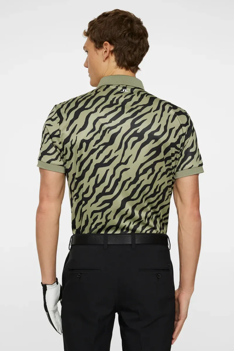 Tour Tech Print Polo|J.Lindeberg Clearance