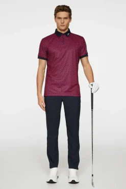 Tour Tech Print Polo|J.Lindeberg Best