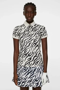 Tour Tech Print Polo|J.Lindeberg New
