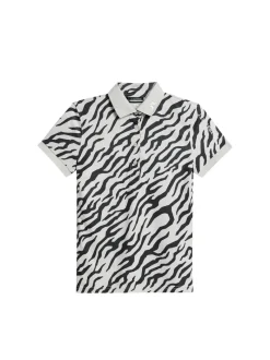 Tour Tech Print Polo|J.Lindeberg New