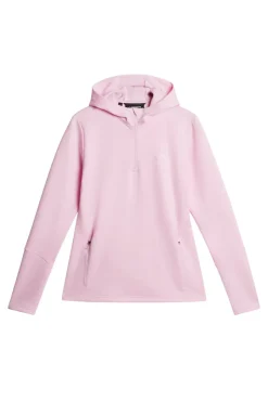 W Aerial Quarter Zip Hood|J.Lindeberg Sale