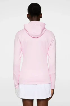 W Aerial Quarter Zip Hood|J.Lindeberg Sale