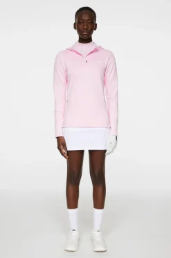 W Aerial Quarter Zip Hood|J.Lindeberg Sale
