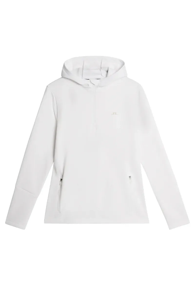 W Aerial Quarter Zip Hood|J.Lindeberg