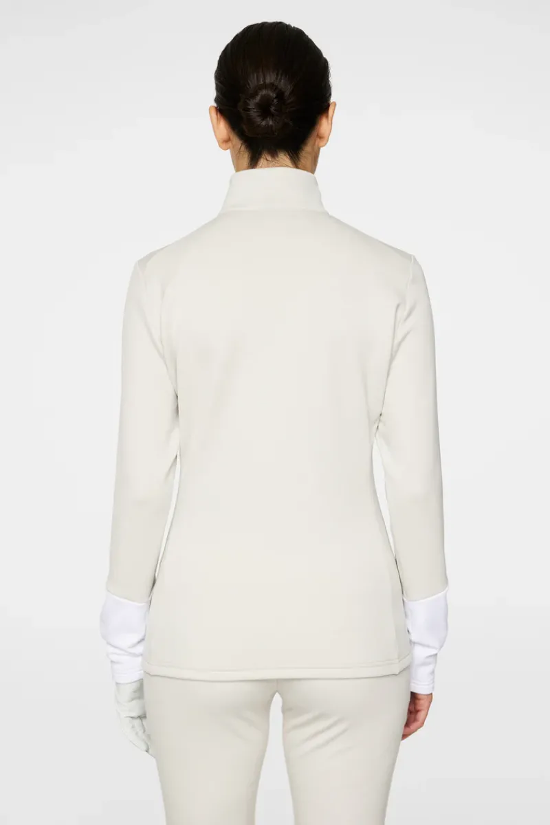 W Aerial Quarter Zip Mid Layer|J.Lindeberg Outlet