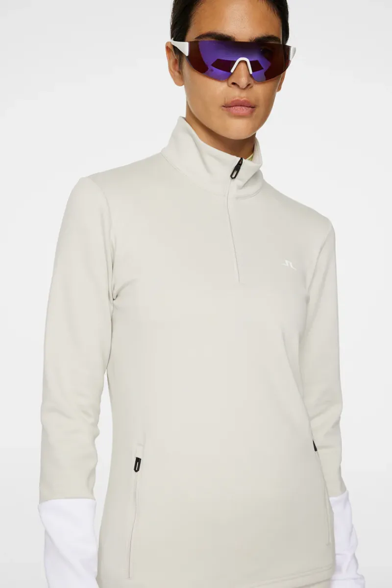 W Aerial Quarter Zip Mid Layer|J.Lindeberg Outlet