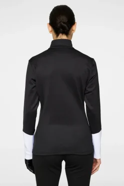 W Aerial Quarter Zip Mid Layer|J.Lindeberg Hot