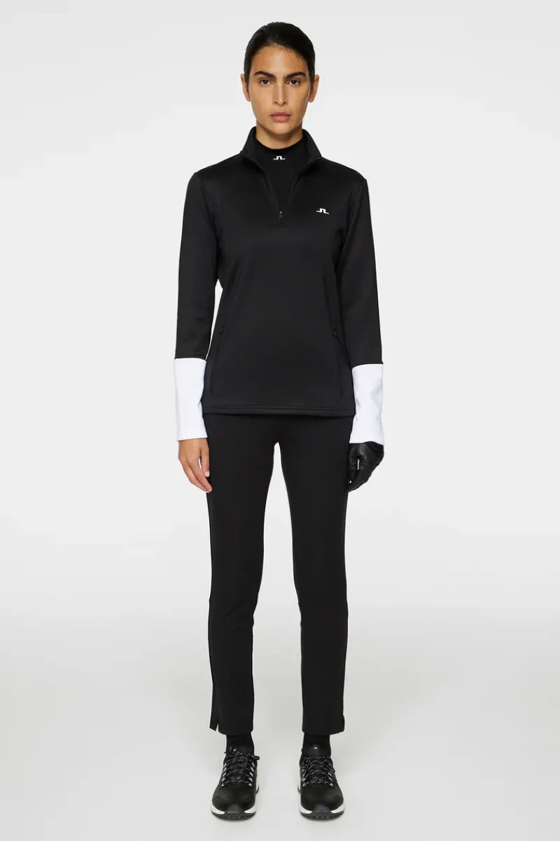 W Aerial Quarter Zip Mid Layer|J.Lindeberg Hot