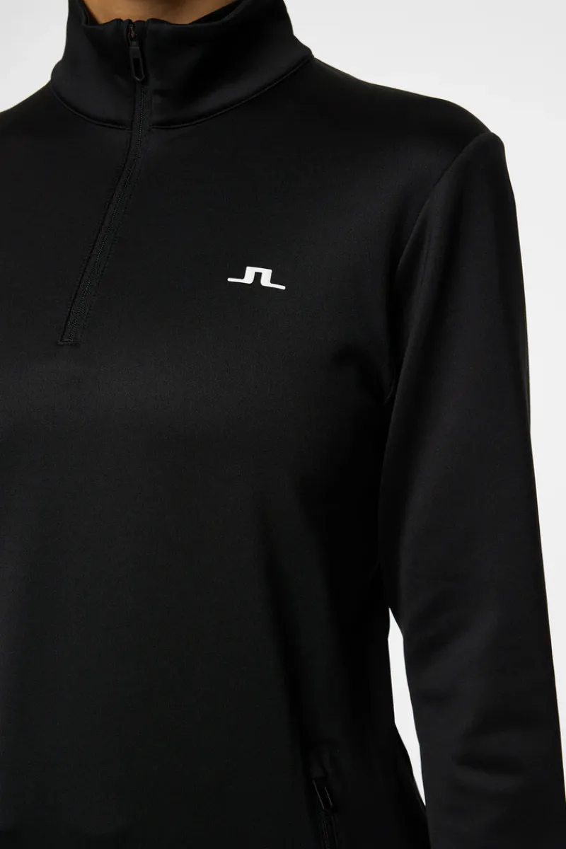 W Aerial Quarter Zip Mid Layer|J.Lindeberg Hot