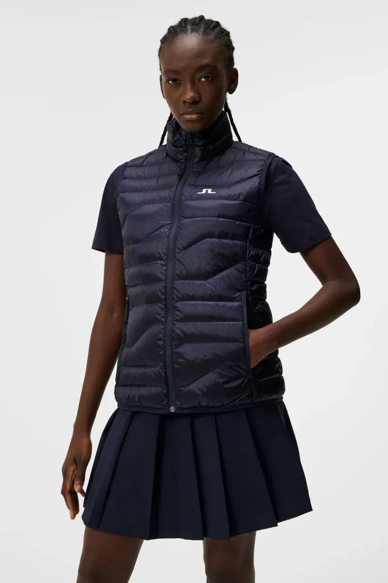W Cliff Light Down Vest|J.Lindeberg Clearance