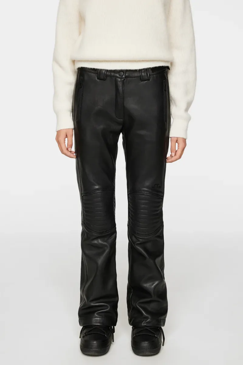 W Stanford Pant Leather|J.Lindeberg Clearance