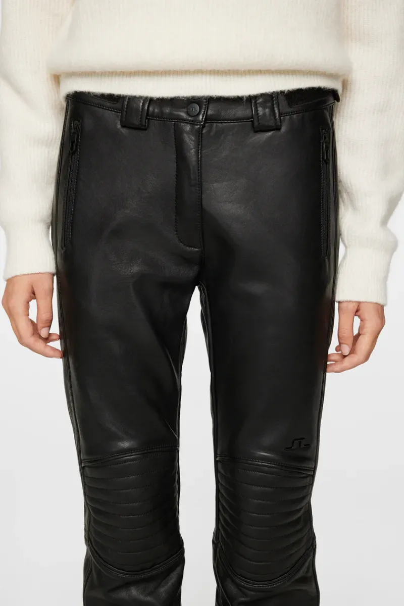 W Stanford Pant Leather|J.Lindeberg Clearance