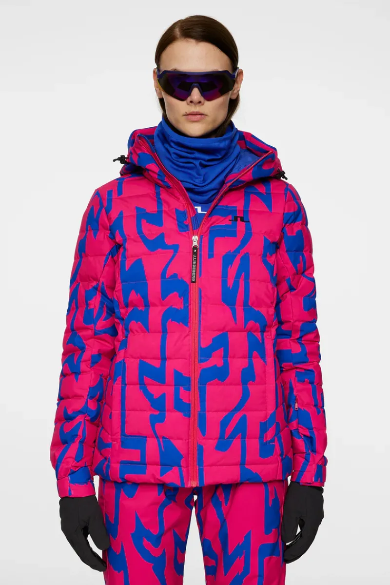 W Thermic Down Jacket Printed|J.Lindeberg
