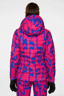 W Thermic Down Jacket Printed|J.Lindeberg
