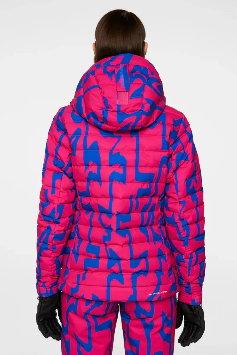 W Thermic Down Jacket Printed|J.Lindeberg