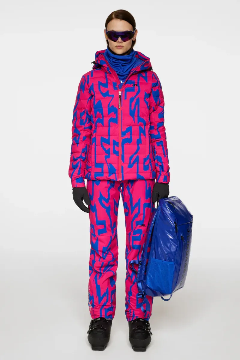 W Thermic Down Jacket Printed|J.Lindeberg