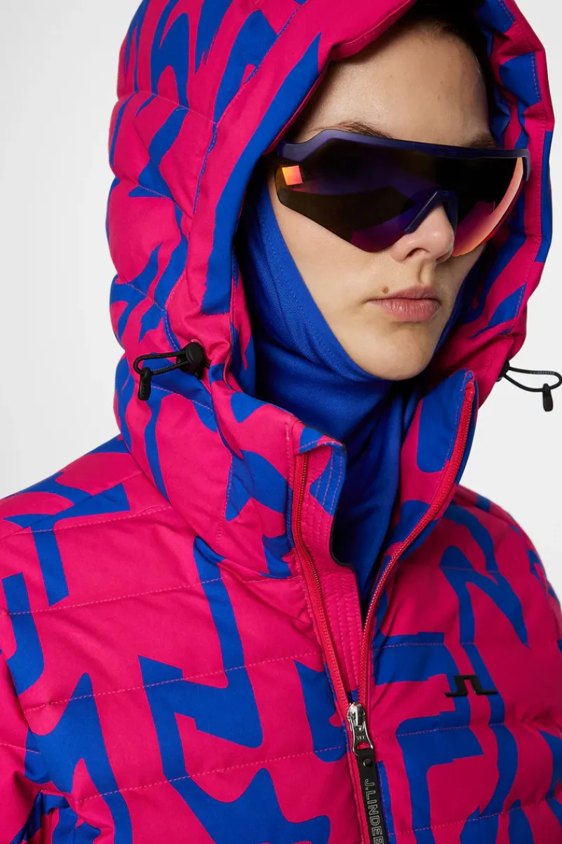 W Thermic Down Jacket Printed|J.Lindeberg