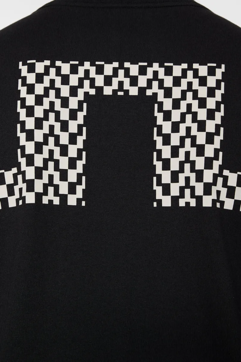 Walsh LS Print T-shirt|J.Lindeberg Discount