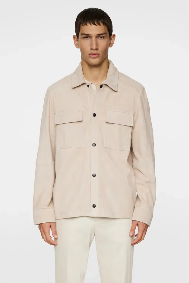 Wilden Suede Overshirt|J.Lindeberg Online