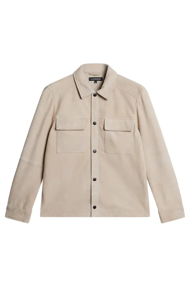 Wilden Suede Overshirt|J.Lindeberg Online