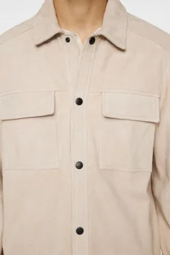 Wilden Suede Overshirt|J.Lindeberg Online