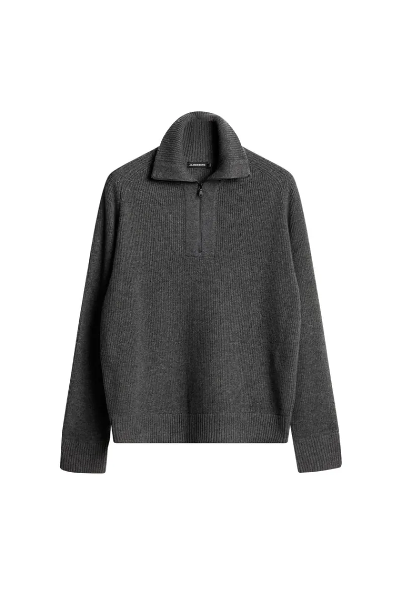 Wilmer Quarter Zip Knit|J.Lindeberg Outlet