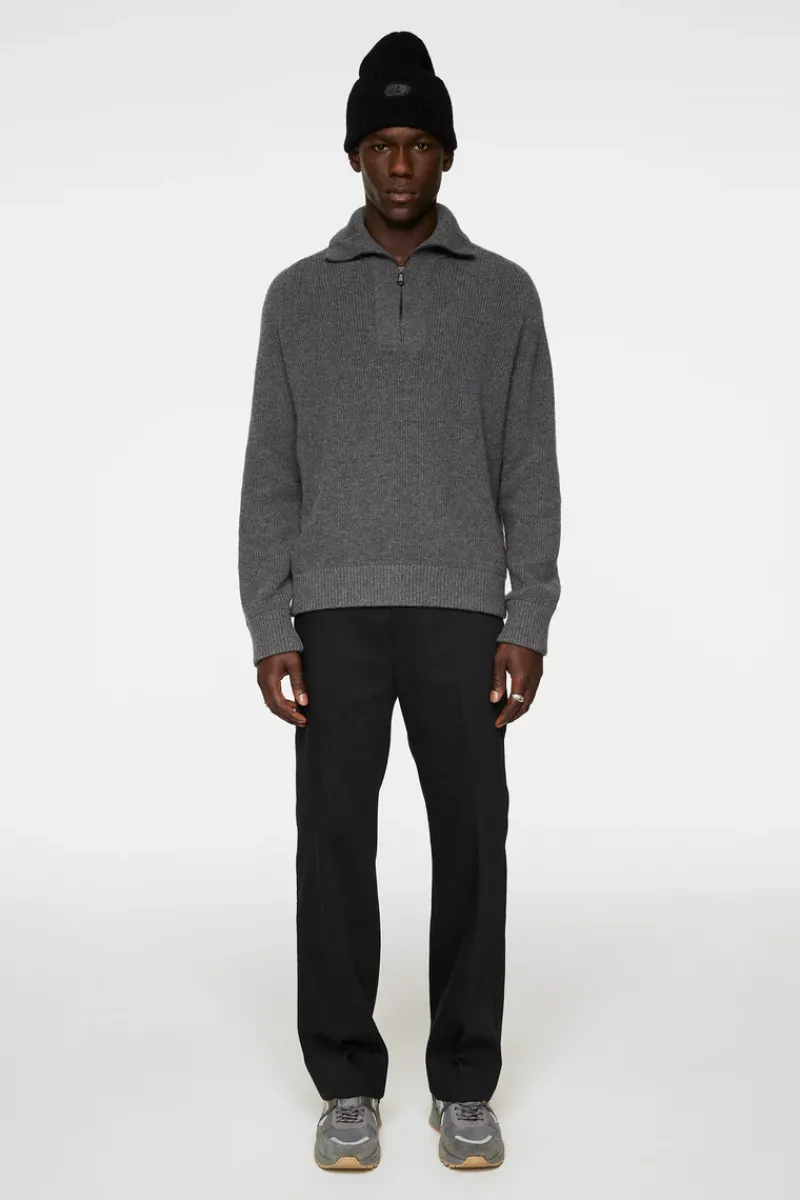 Wilmer Quarter Zip Knit|J.Lindeberg Outlet