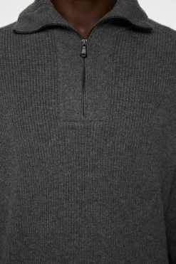 Wilmer Quarter Zip Knit|J.Lindeberg Outlet