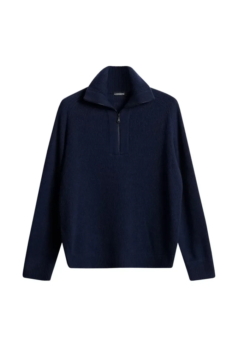 Wilmer Quarter Zip Knit|J.Lindeberg