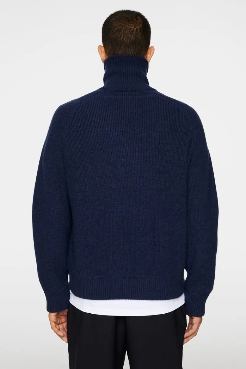 Wilmer Quarter Zip Knit|J.Lindeberg