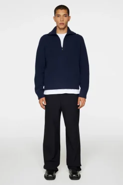 Wilmer Quarter Zip Knit|J.Lindeberg